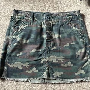 American Eagle Camouflage Skirt